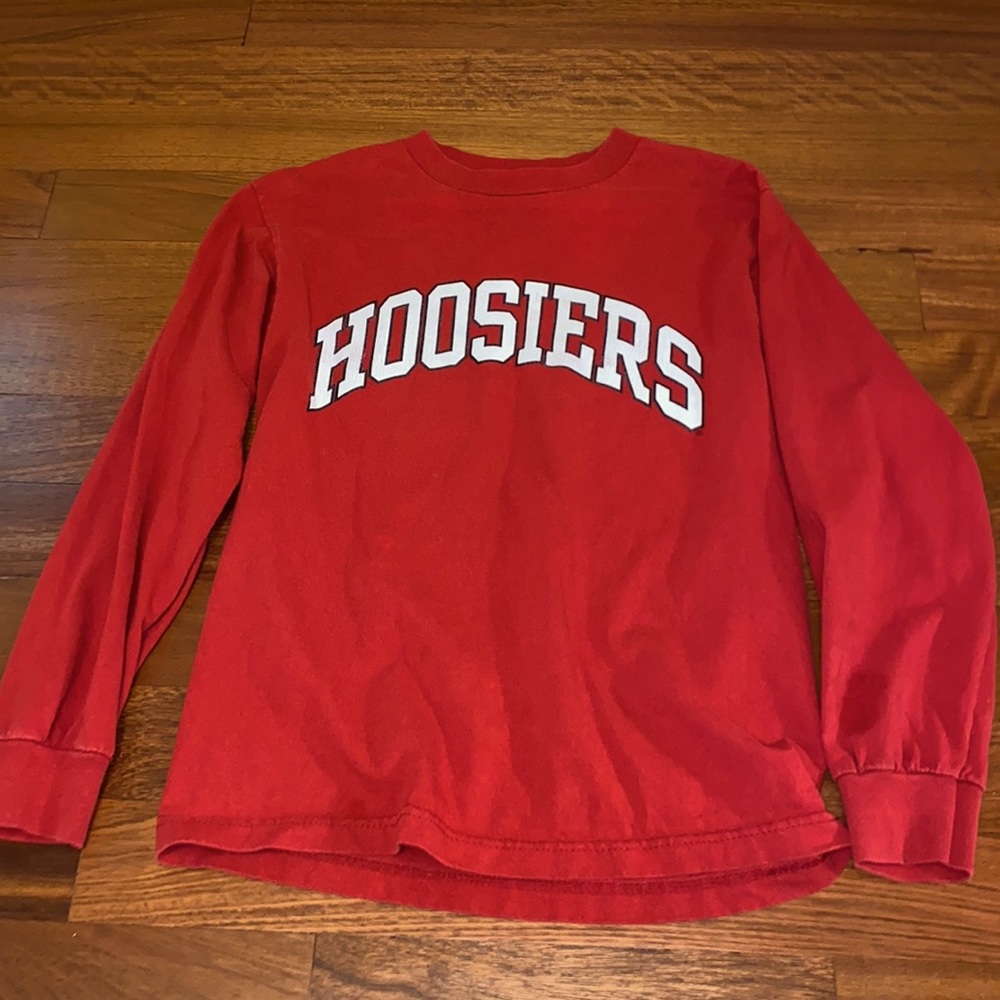 Red Hoosiers Long Sleeve